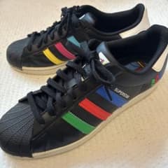 adidas SUPERSTAR ブラック/マルチカラー