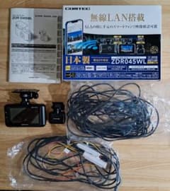 COMTEC ZDR045WL ドライブレコーダー　駐車監視・直接配線コード付きのサムネイル