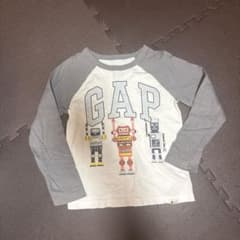 GAP ロボット柄 長袖カットソー 5歳のサムネイル