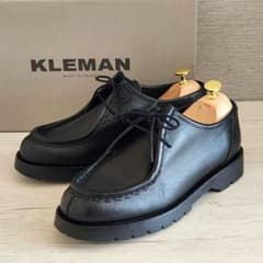 極美品✨クレマン パドロール チロリアンシューズ 26.5cm 黒 フランス