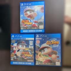 PS4 実況パワフルプロ野球 2022 2020 2016 3本セットのサムネイル