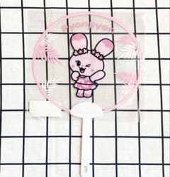 JYP JAPAN OFFICIAL GOODSクリアうちわ Pyonpyonのサムネイル