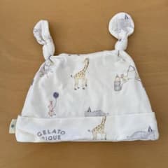 GELATO PIQUE ベビー帽子 動物柄 ONE SIZEのサムネイル