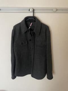 NAVAL CLOTHING FACTORY グレー シャツジャケットサイズ40のサムネイル