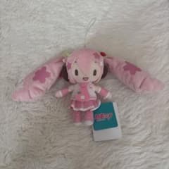 初音ミクシリーズ モアプラス ふわふわマスコット ぬいぐるみ 桜ミク