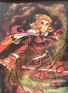 귀멸의 칼날 ufotable 전집중전 특수 인쇄 일러스트 카드 연옥 안수로