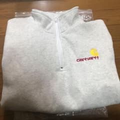 Carhartt ハーフジップ グレーのサムネイル