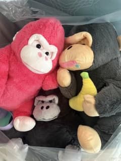 昭和レトロ 当時物 希少 ホワイトゴリラ 白ゴリラ 動物 アニマル