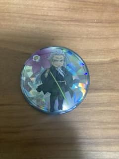 ゴールデンカムイ　にいてんごきらきら缶バッジ　花ver.　karendo 土方