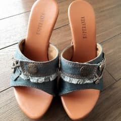 ESPERANZA デニム サンダルのサムネイル