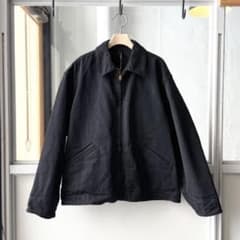 COMOLI 26SS BLACK DENIM ZIP SHORT JACKET - メルカリ