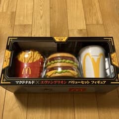 マクドナルドとエヴァンゲリオンのコラボフィギュアバリューセット、限定版のサムネイル
