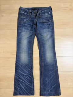 フレアデニムローライズarchive Lolita jeansdenim y2kのサムネイル