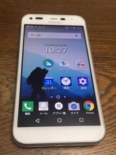 美品 SoftBank DIGNO F 503KC ホワイト 判定○のサムネイル
