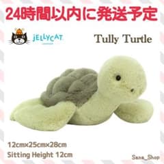 廃盤 新品 jellycat Tully Turtle かめ カメ 亀 タートル - メルカリ