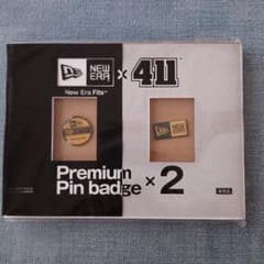 NEW ERA × 411 Premium Pin badge × 2 非売品 New Era Premium Pin badge 2個セット - メルカリ