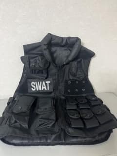 SWAT ベスト コスプレ衣装 銃付きのサムネイル