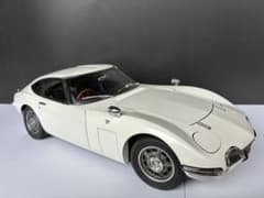 トヨタ2000GT、1/10、ディアゴスティーニ完成品、冊子65巻、DVD付きのサムネイル