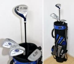 ジュニア用‼️JG TOUR ゴルフクラブ セット❗️スタンドバック付❗️