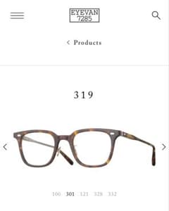 EYEVAN7285 319 col.301 - メルカリ