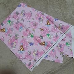 Little Twin Stars 生地 ピンク　キキララ　2019年製のサムネイル