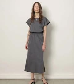 【CADUNE カデュネ】カットナローワンピース グレー 36(S) CADUNE カデュネ】カットナローワンピース グレー 36(S) - メルカリ