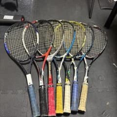 メルカリ市限定 テニスラケット まとめ売り 軟式テニスラケット 7本まとめ売り - メルカリ
