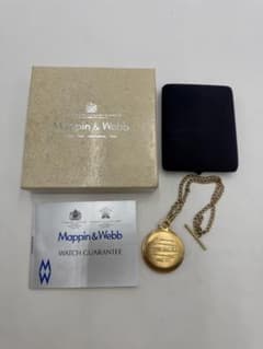 Mappin&Webb 懐中時計　手巻き　ゴールド Mappin&Webb 懐中時計 手巻き ゴールド - メルカリ