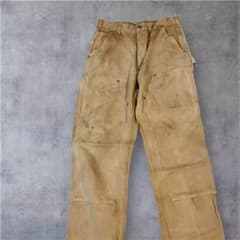 365 Carhartt ダブルニー USA製 フェード キャメルのサムネイル