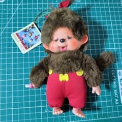 約33年前のものです　ふた子のモンチッチ　泣き顔 ぬいぐるみ　 非売品　セキグチ 約33年前のものです ふた子のモンチッチ 泣き顔 ぬいぐるみ 非売品