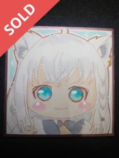 288 手描きイラスト ホロライブ 白上フブキ - メルカリ