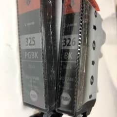 新品　キヤノン　インク　純正　326BK 325PGBKのサムネイル