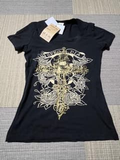 d.i.a. 半袖Tシャツ ゴールドクロス　スカル柄のサムネイル
