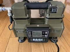 ハイガー　HAIGE HG-DC880N1 タンクレスコンプレッサー稼働時間5Hのサムネイル
