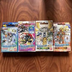 旧デジモンカード スターター1,4,6,7未開封セット - メルカリ