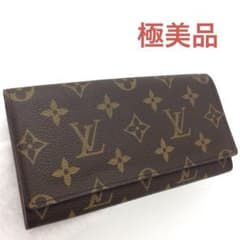 ルイヴィトン モノグラム 長財布 ポルト 円 3カルト クレディ M61818