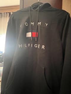 TOMMY HILFIGER パーカー ブラック Lサイズ