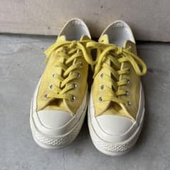 converse チャックテイラー CT70 ローカット イエロー - メルカリ