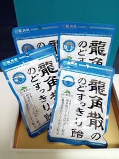 龍角散ののどすっきり飴（4袋セット）のサムネイル