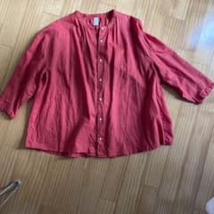 So: ギャザーブラウス レッドのサムネイル