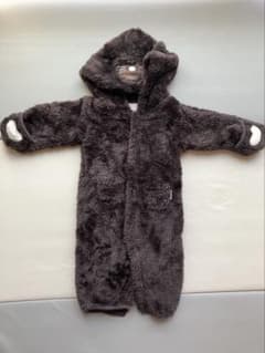 【美品】petit main ベビー カバーオール 80cm