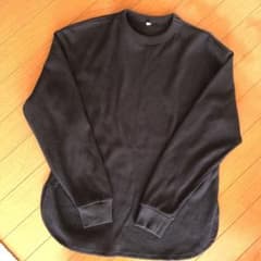 無印良品　MUJI ワッフルカットソー　M〜Lのサムネイル