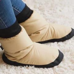 ワークマンルームブーツ（アイボリー）新品未使用のサムネイル
