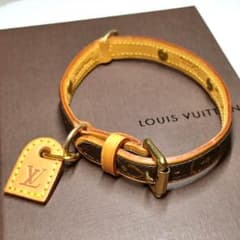 良品 ルイヴィトン 首輪 カラー 小型犬 M58072 コリエバクスターPM②
