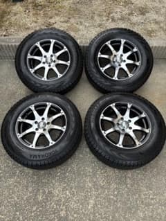 中古 MKW MK26 ヨコハマスタッドレス4本セット225/70R16デリカのサムネイル