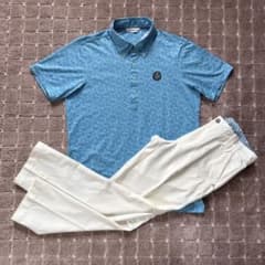 and per se GOLF アンパスィ ゴルフ スラックスパンツ ポロシャツ