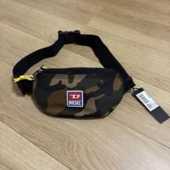 DIESEL ボディバッグ ウエストポーチ 迷彩柄 - メルカリ