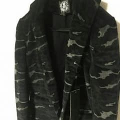 [値段交渉あり]新品タグつき ミリタリー ジャケット黒のサムネイル