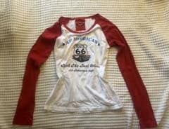 TOKYO RUSH 長袖Tシャツ ラグラン Route 66 Sサイズのサムネイル