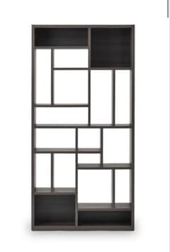 IDC大塚家具 ブックシェルフ 本棚 ローナ幅90cm GY - メルカリ